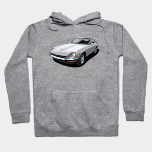 Datsun 240Z in silver Hoodie